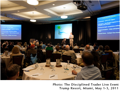 The Disciplined Trader Live Event The Disciplined Trader Live Event Trump Resort, Miami May 1-3, 2011